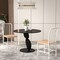 Armless Spindle Back Dining Chair Set Of 2 With Ergonomic Seat